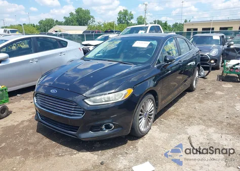 2013 Ford Fusion Titanium z USA, uszkodzony, nr VIN 3FA6P0D98DR203454